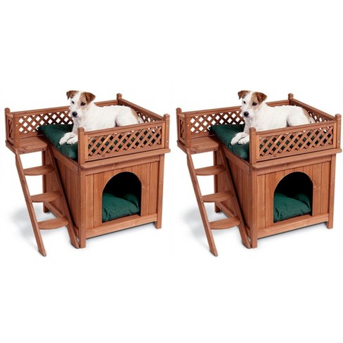 Two floor best sale dog house