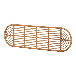 South Shore Full/Queen Hoya Wall-Mounted Retro Headboard Natural - 1 of 4