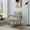 NicBex Accent Chair Modern Mid Century Armchair Comfy Chair with Armrest and Soft Cushion for Living Room, Bedroom, Home Office - 3 of 4