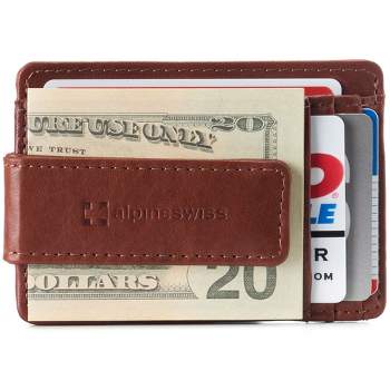 Slim ID Window Money Clip Wallet