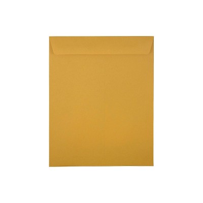 JAM Paper Open End Catalog Envelopes 11.5" x 14.5" Brown Kraft Manila 313011452I