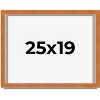 PosterPalooza | Flat Brown Picture Frame - UV Acrylic, Backing Board, Hanging Hardware Included - 2 of 4
