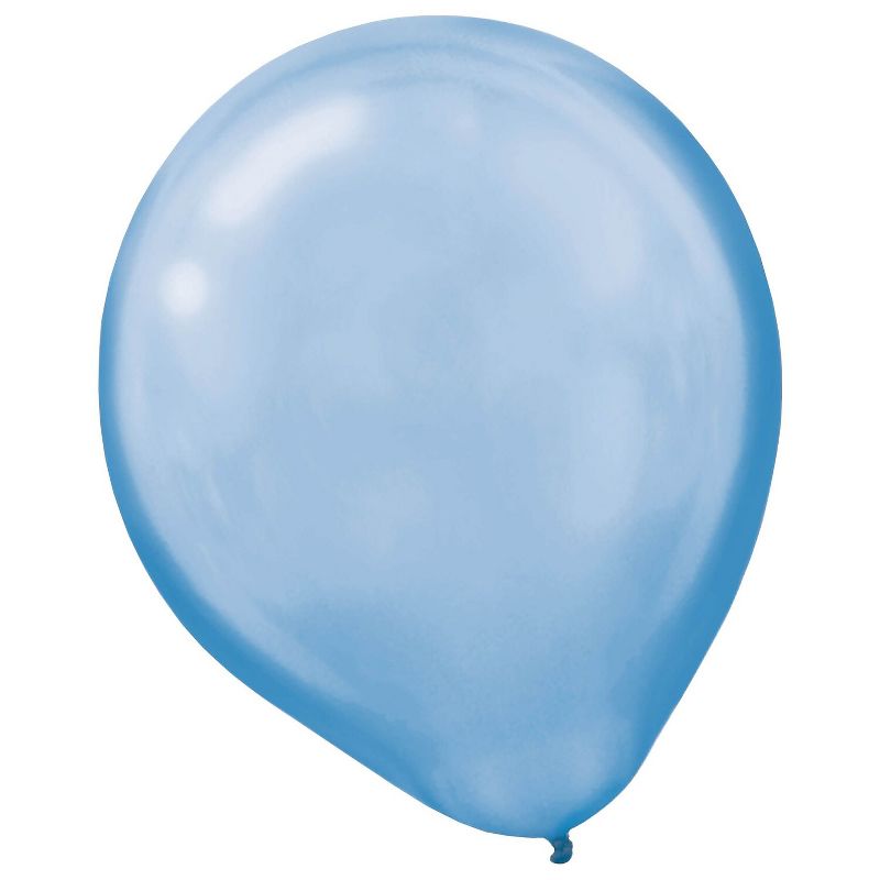 Amscan Pearlized Latex Balloons 12" Assorted Colors 16/Pack 15 Per Pack (113400.99), 3 of 6