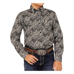 Boy's 's Paisley Print Shirt - CINCH - 1 of 2