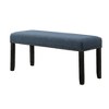 NicBex Upholstered Bench,44 inch Dining Bench with Solid Wood Frame,Modern Ottoman with Turned Legs for Living Room,Entryway,Kitchen - 3 of 4