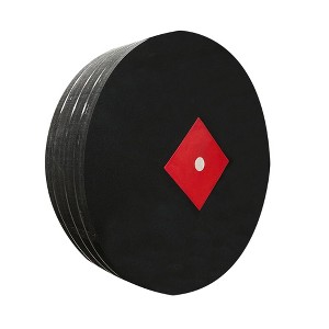 Morrell Targets FITA 1 Outdoor Range Archery Target with High Roller Foam Core, Round Shooting Surface for Compound Bows and Crossbows, Black/Red - 1 of 4