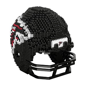 Forever Collectibles Atlanta Falcons NFL FOCO BRXLZ Helmet Building Block Set - 1 of 4