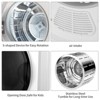 Winado 2.6 Cu.Ft. Compact Household Electric Dryer in White - 2 of 4
