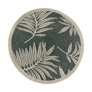 World Rug Gallery Contemporary Floral Indoor/Outdoor Area Rug - 1 of 1