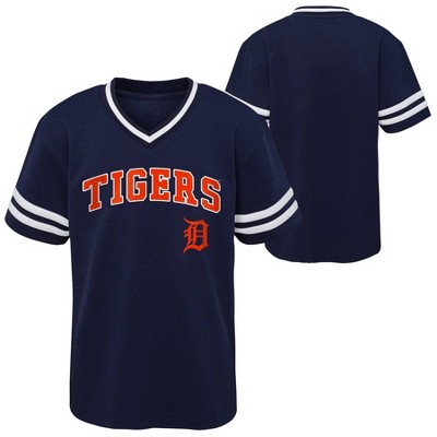 detroit tigers button up jersey