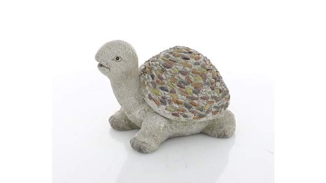 Farmhouse Turtle Magnesium Oxide Garden Sculpture White - Olivia &#38; May, 2 of 8, play video