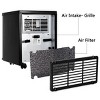 Costway 1500W Electric Portable Infrared Quartz Space Heater Remote - 2 of 4