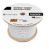 Monoprice Speaker Wire, CL2 Rated, 2-Conductor, 18AWG, 1000ft, White - 3 of 4