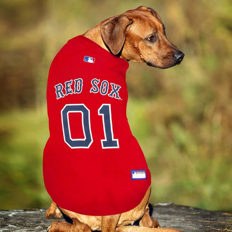 MLB Boston Red Sox Baseball Pets Jersey, 3 of 5