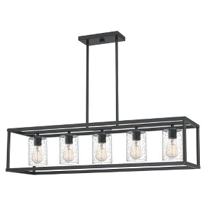 Quoizel Lighting New Harbor 5 - Light Chandelier in  Old Bronze - 1 of 4