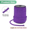 Unique Bargains Soft Polyester Twisted Silk Decorative Craft Cord Trim Cord Rope 22 Yards 1 Pc - 3 of 4