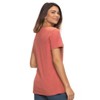 Felina Women's Slub Jersey V-Neck Tee | Short Sleeve T-Shirt - 2 of 2