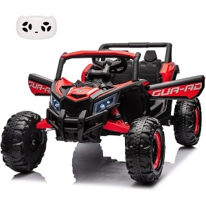 24V Kids Ride On UTV - Electric Off-Road Car with Remote Control, 200W Motors, LED Lights, Music, Enhanced Suspension, for Boys & Girls, - 1 of 4