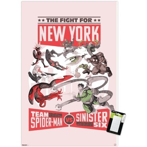 Trends International Marvel: Marvel Vs - Fight For New York Unframed Wall Poster Prints - 1 of 4
