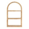 Kate & Laurel All Things Decor 18" Rahmati Rattan Wall Shelf Natural - 4 of 4