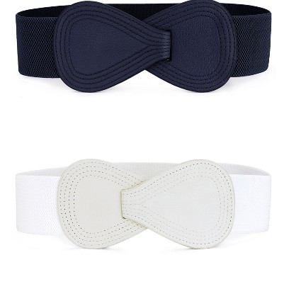 white & navy blue