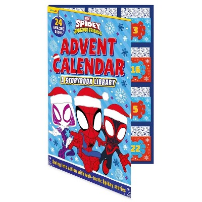 Marvel Spidey and His Amazing Friends: Advent Calendar a Storybook Library - by  Igloobooks (Hardcover)