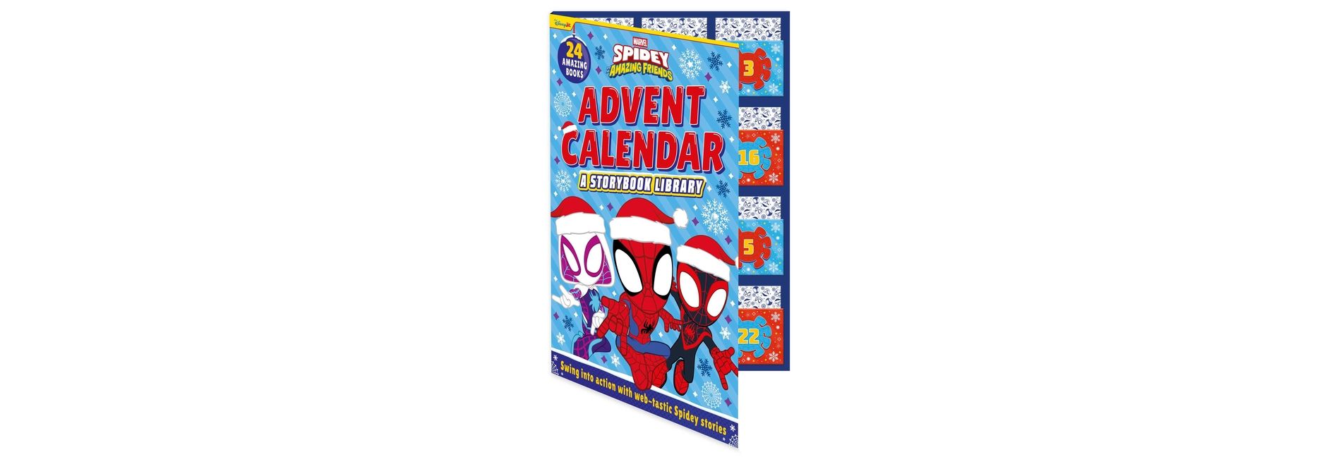 Marvel Spidey and His Amazing Friends: Advent Calendar a Storybook Library - by  Igloobooks (Hardcover)