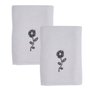 Split P Urban Flower Bath Towel Set of 2 - 1 of 4