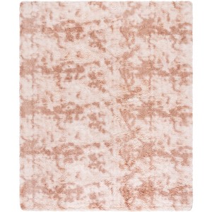 Rainbow Shag RBO100 Flatweave-Power Loomed Skid-Resistant Indoor Rugs - Safavieh - 1 of 4
