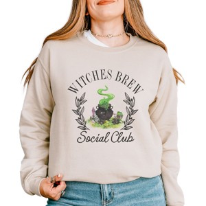 Simply Sage Market Witches Brew Social Club Sweatshirt - 1 of 4