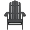 vidaXL Garden Chair White HDPE (High Density Polyethylene) One Size - 4 of 4