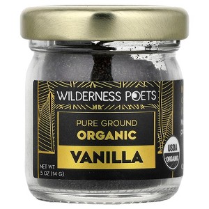 Wilderness Poets Pure Ground Organic Vanilla, 0.5 oz (14 g) - 1 of 4