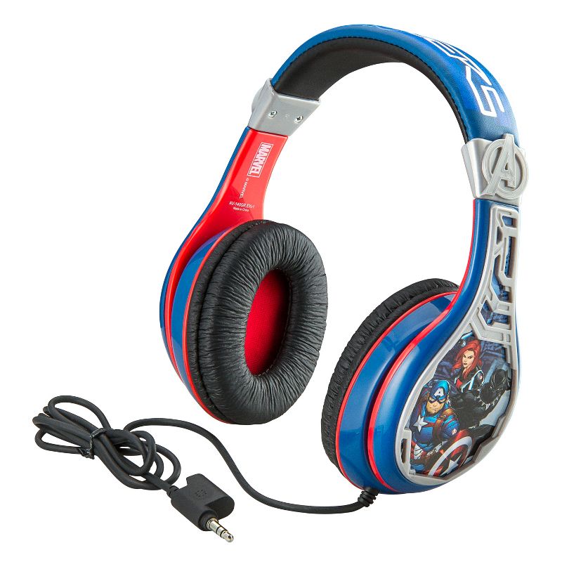 eKids Avengers Wired Headphones for Kids - Multicolored (AV-140GR.EXV1), 2 of 5