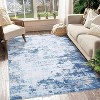 Modern Abstract Washable Carpet, Non-slip Soft Convex Carpet, Indoor Geometric Rugs,  Bedroom, Dining Room, Office, Entryway - 3 of 4