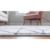 Unique Loom    Matrix Trellis Geometric Area Rug - 4 of 4