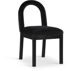 Meridian Furniture,Conrad Velvet Dining Chair - 1 of 4