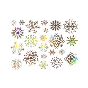 Unique Bargains Christmas Decorations Snowflake Window Decal for Windows  Home Party 1Pc - 1 of 4
