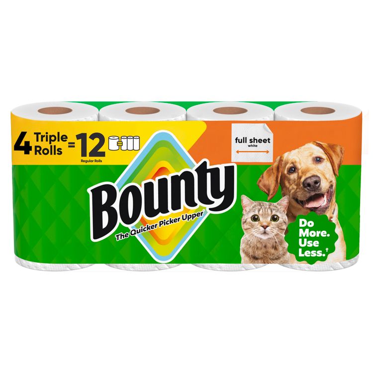 Bounty Full Sheet Paper Towels - 2-Ply - 100 Sheets, 1 of 13