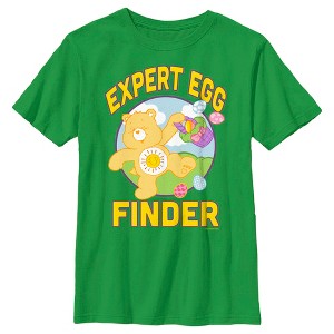 Boy's Care Bears Expert Egg Finder T-Shirt - 1 of 4