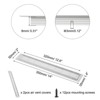 Unique Bargains Rectangle Ventilation Grille, Aluminum - 2 of 3