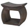 Uttermost Connor Walnut Accent Stool - 4 of 4