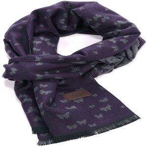 Mio Marino | Women's Cashmere Feel, 100% Cotton Fashion Winter Scarf - 1 of 3