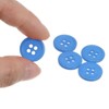 Unique Bargains Sewing Resin Round Flat 4-Hole Replacement Craft Buttons 20 Pcs - 4 of 4