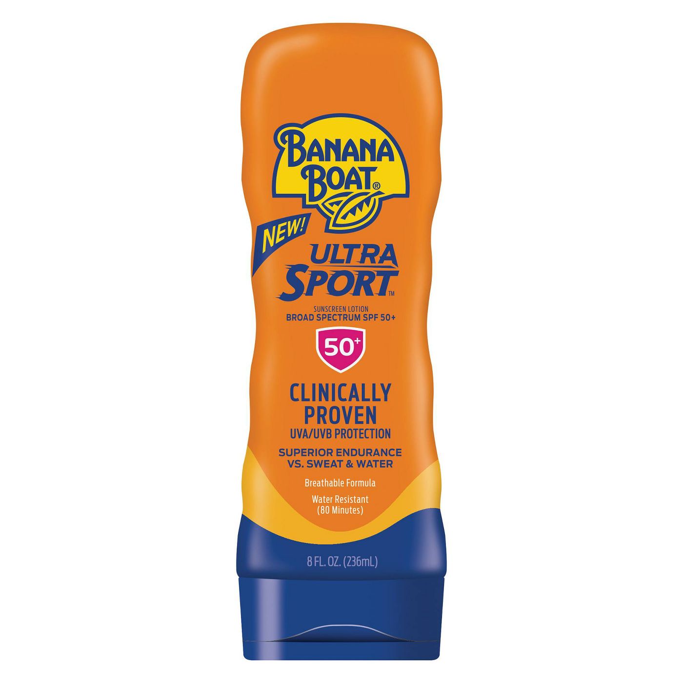 Banana Boat Sport Performance Sunscreen Lotion - SPF 50 - 8oz - image 1 of 4