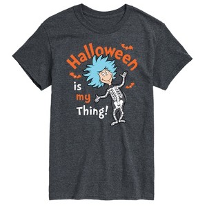 Men's - Dr. Seuss - Halloween Is My Thing Short Sleeve Graphic T-Shirt - 1 of 4