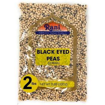 Black Eyed Peas (Dried Lobia) - 32oz (2lbs) 908g - Rani Brand Authentic Indian Products