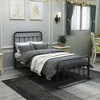 Twin Size Metal Platform Bed with Headboard and Footboard - 2 of 4