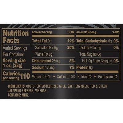 Kretschmar Pepperjack Cheese - price per lb
