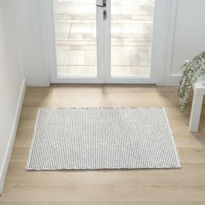 Luxe Weavers Machine Woven Two Tone Fringed Indoor Area Rug - 1 of 4