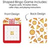 Big Dot of Happiness Pizza Party Time - Bingo Cards and Markers - Baby Shower or Birthday Party Bingo Game - Set of 18 - 3 of 4